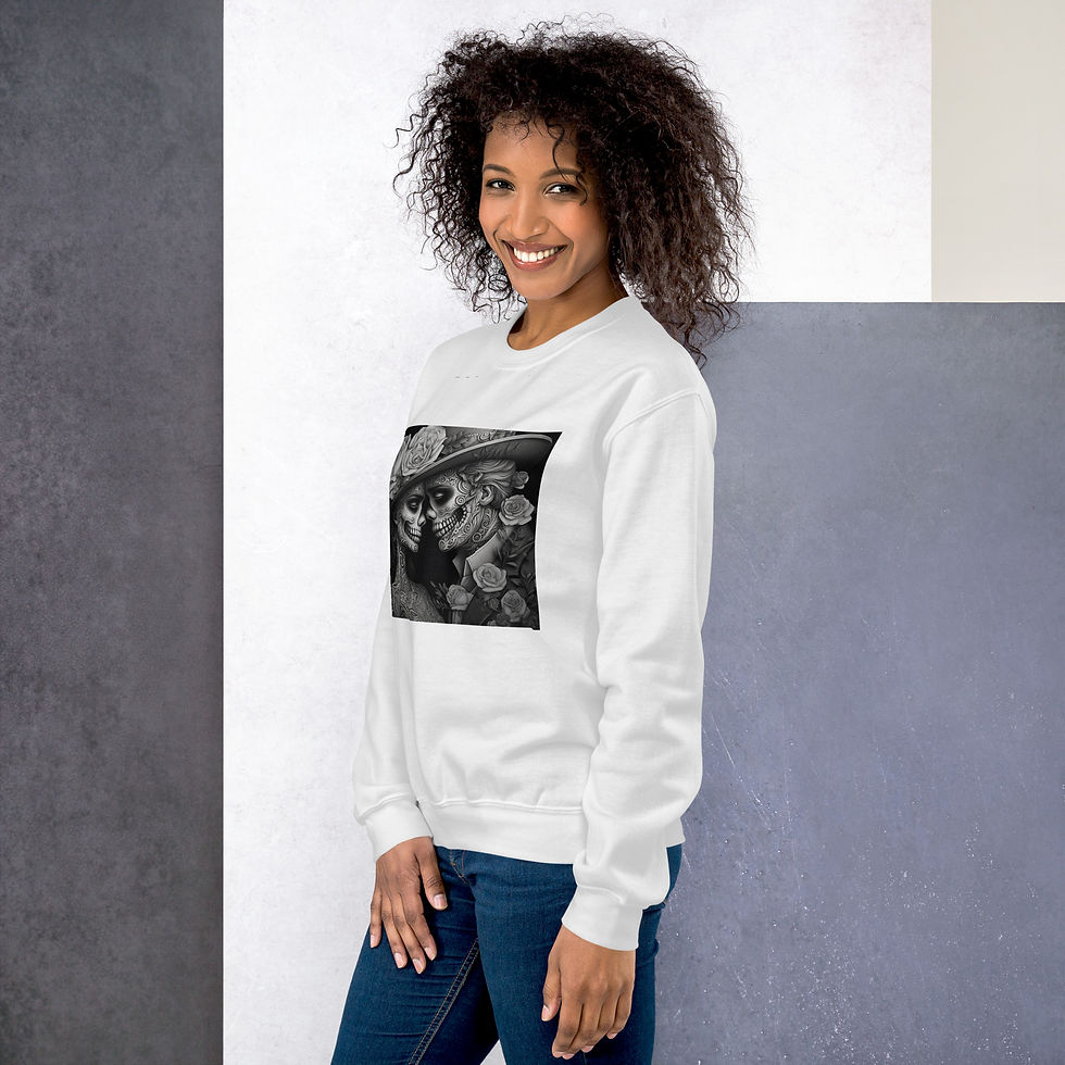 Thumbnail: Unisex Day of the Dead Unisex Sweatshirt
