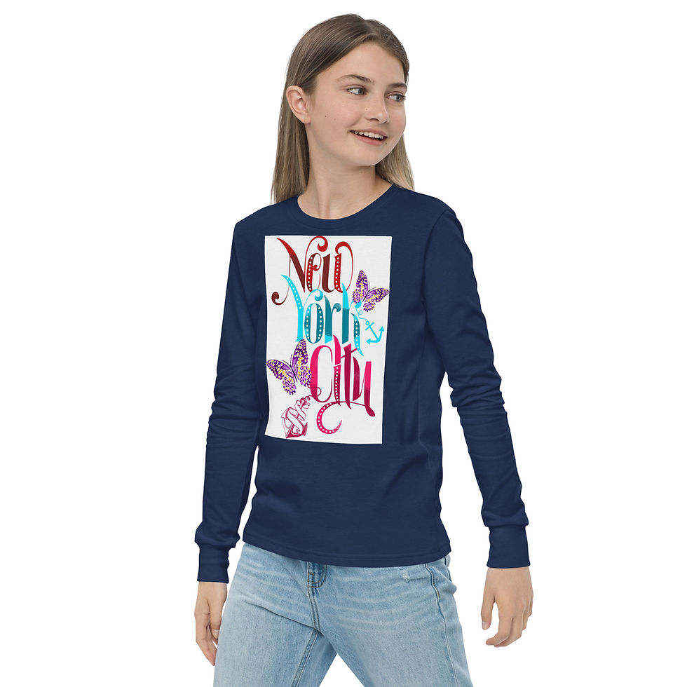 Miniatura: Youth “New York City” Long Sleeve Shirt