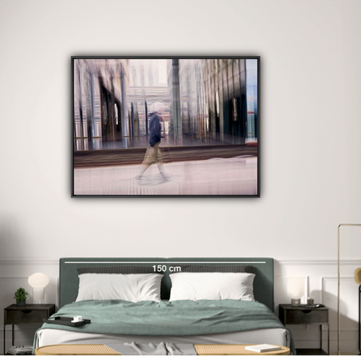 Barcode Stroller Limited Edition wall art print by Douglas Carr at Oslo Art Prints