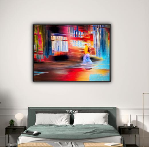 Neon Passage Limited Edition wall art print by Douglas Carr at Oslo Art Prints