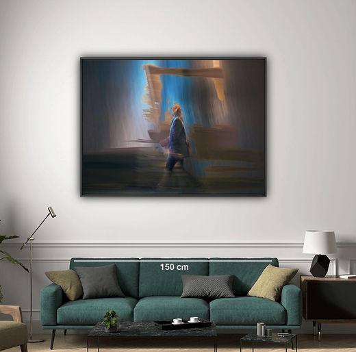 Between Light and Motion  Oslo Art Prints Limited Edition art work