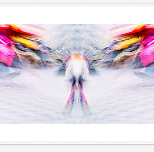 Where the rhythm of wheels meets the shimmer of city light, this artwork weaves a dreamlike vision of motion and mystery. Captured amidst the urban pulse of Oslo, it blurs the boundaries between reality and illusion, inviting viewers into a fleeting journey through time. The softened hues and flowing forms evoke a sense of freedom and transience, celebrating the unseen poetry of the everyday ride. A Limited Edition Digital Graphic Artwork by Douglas Carr, capturing the elusive magic of a city in motion.