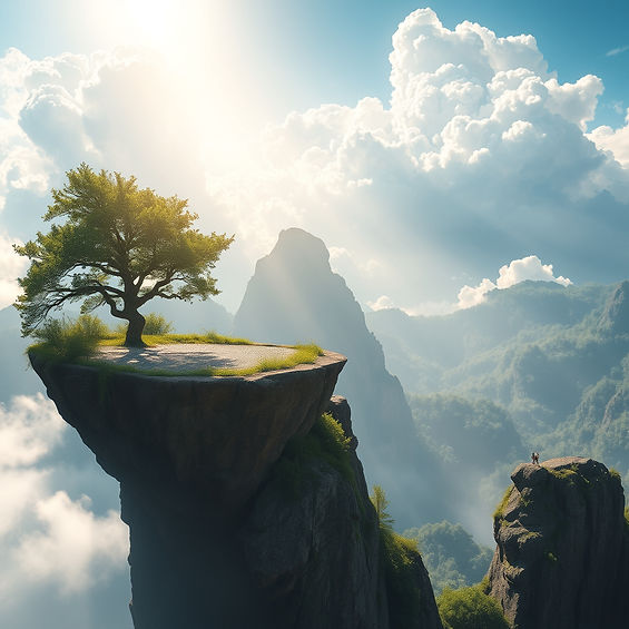 Nature in all its glory in a heavenly platform .jpg