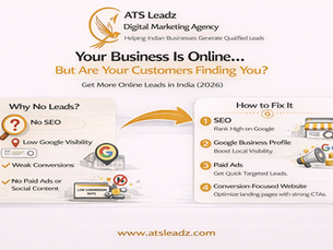 Your Business Is Online. But Are Your Customers Finding You? The Real Guide to Getting Online Leads in India in 2026
