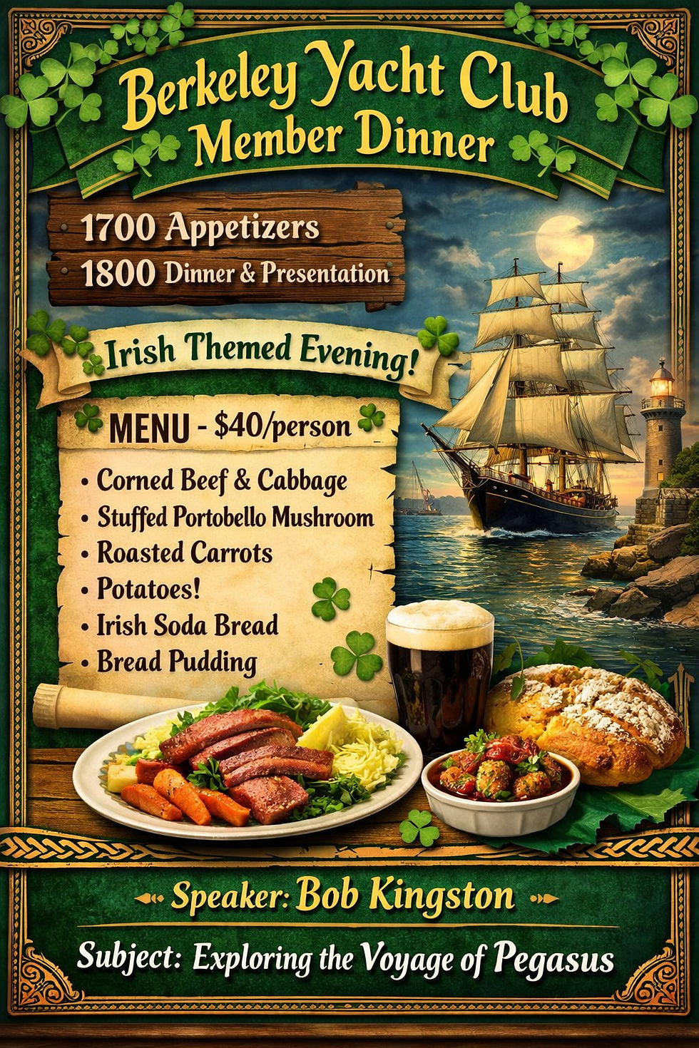 Monthly Membership Dinner