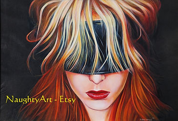 card print art sexy adult discretion