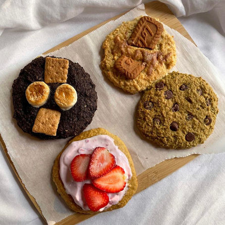 Single Serve Gigantic Cookies ( Sberry Frosted )