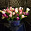Thumbnail: planter of tulips