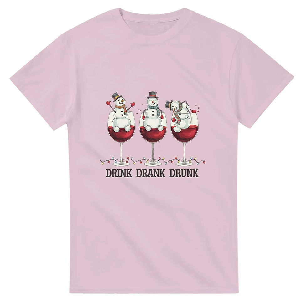 Drink Drank Drunk T-shirt