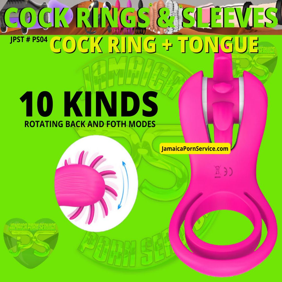 Thumbnail: Clit Licking Vibrating Cock Ring 