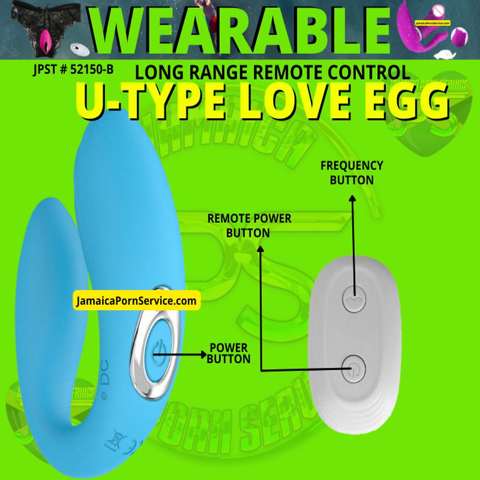 Thumbnail: U-Type Wireless Remote Panties Love Egg