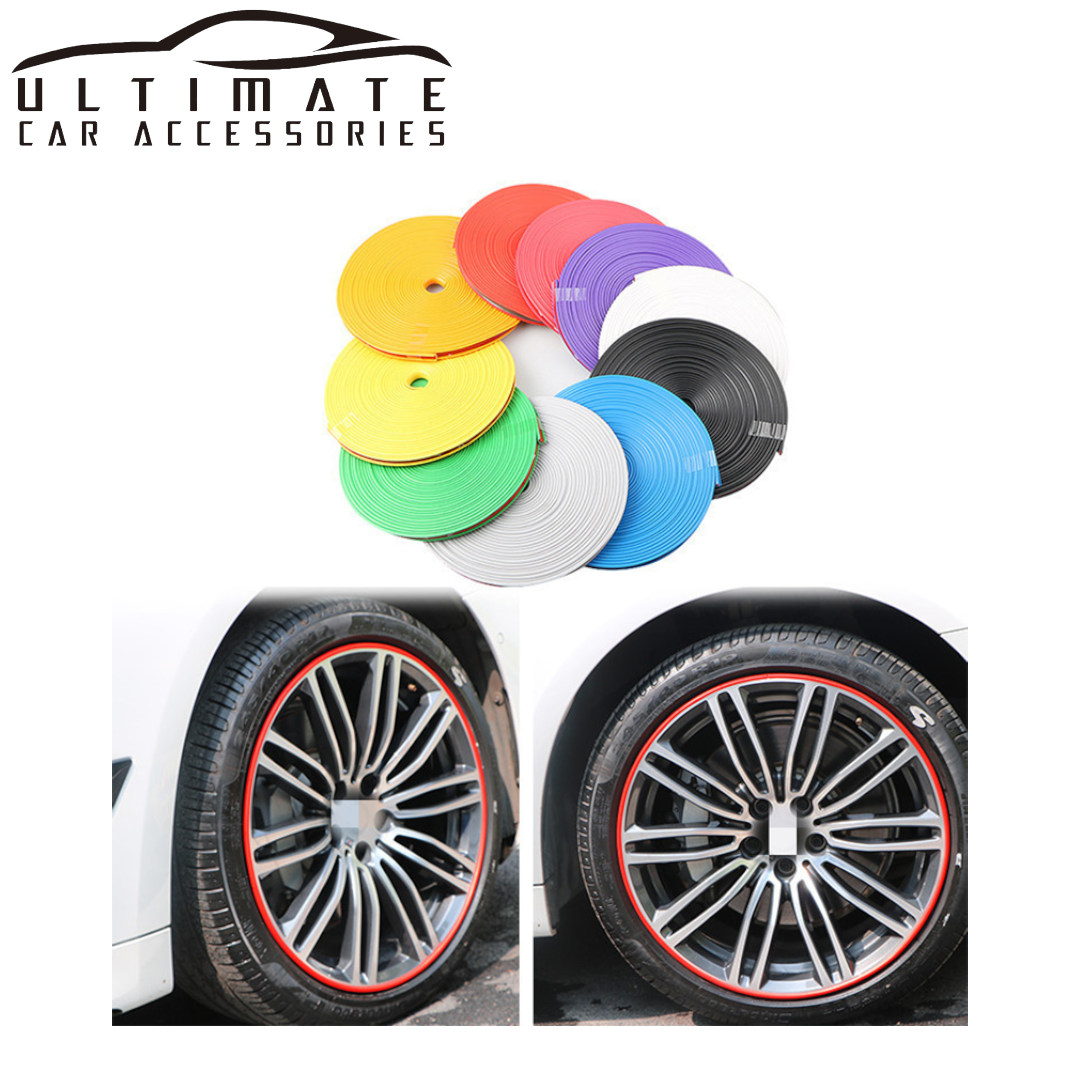 Car Wheel Rim Protector Strip 8M