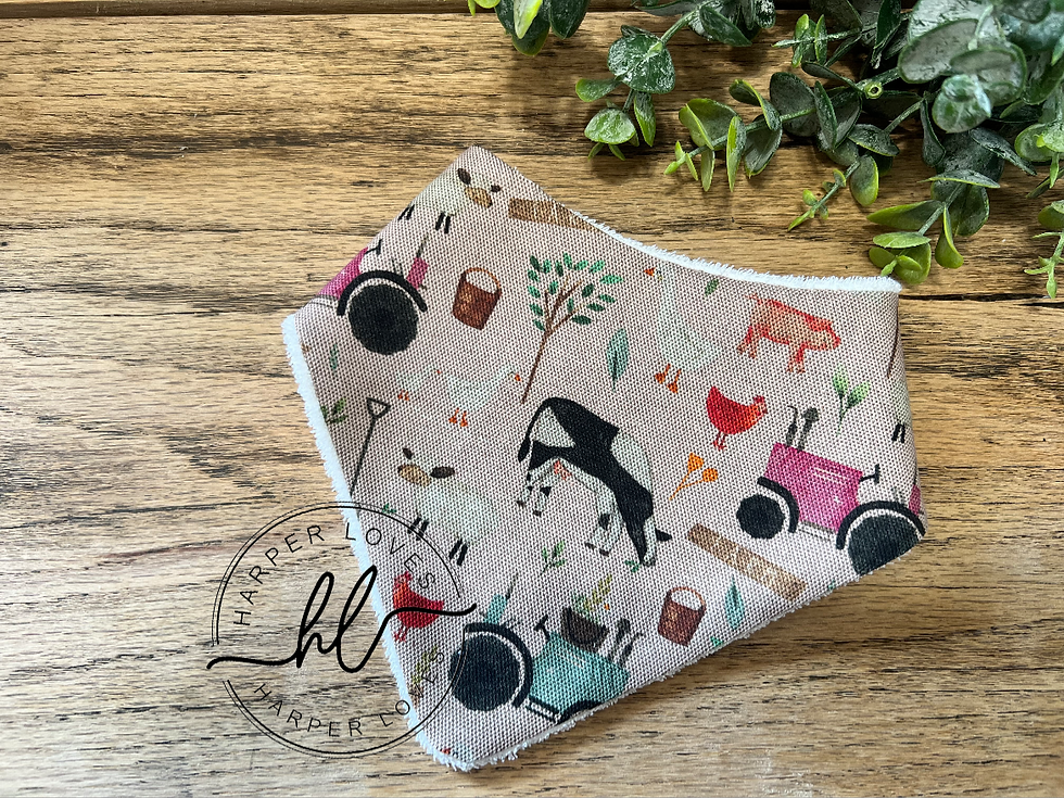 Thumbnail: Harper Love Premium Farm Dribble Bibs 111