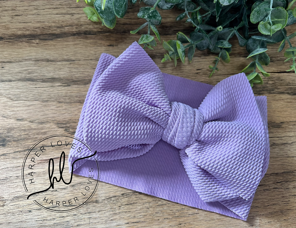 Thumbnail: Our Harper Loves Extra Large bow headbands 108