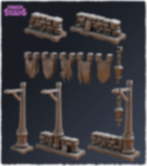 SIDE POSTS (Tiles and Scatter)