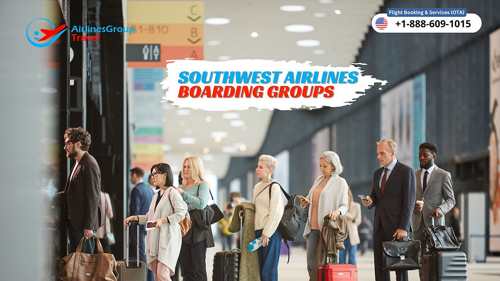 Southwest Airlines Boarding Groups