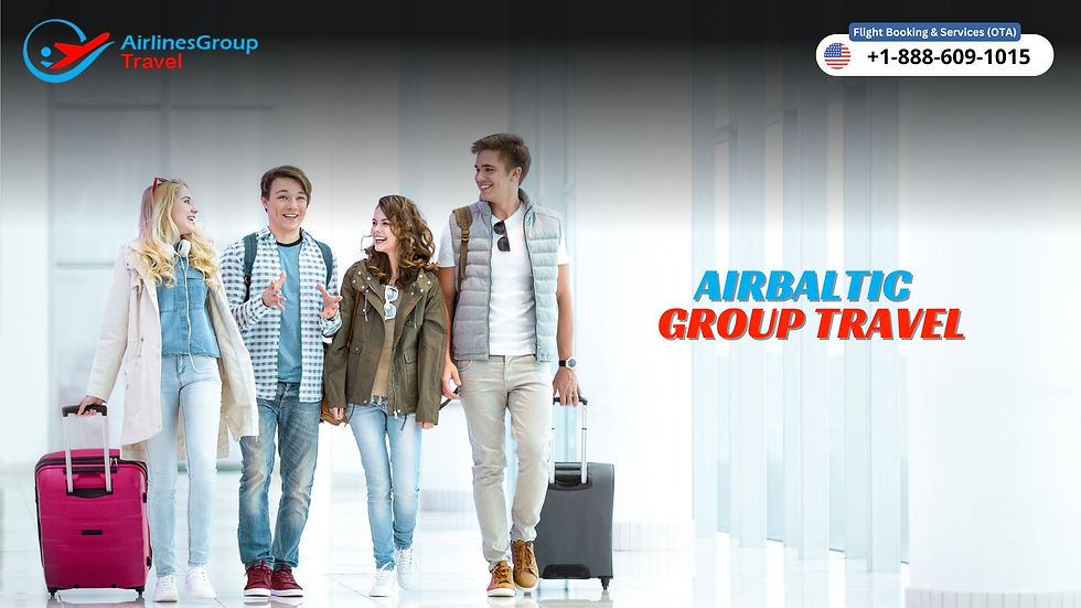 airBaltic Group Booking