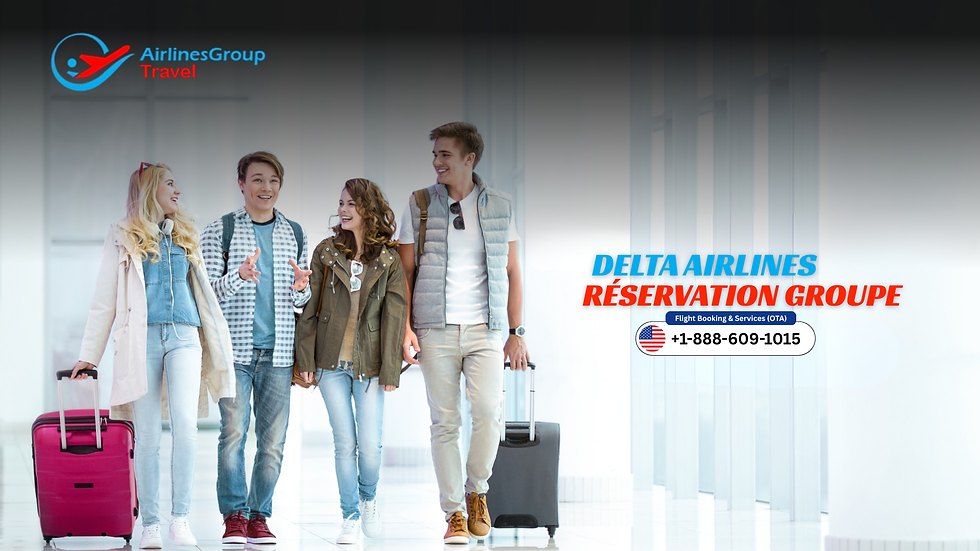 Delta Air Lines réservation groupe