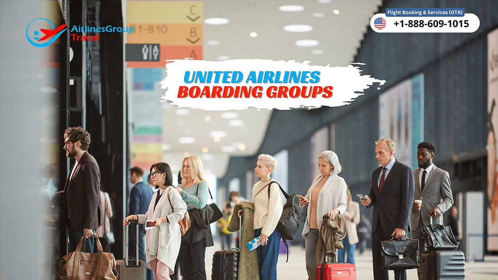 United Airlines Boarding Groups