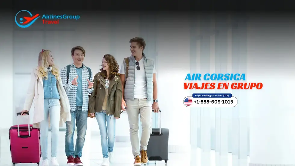 Air Corsica viajes en grupo