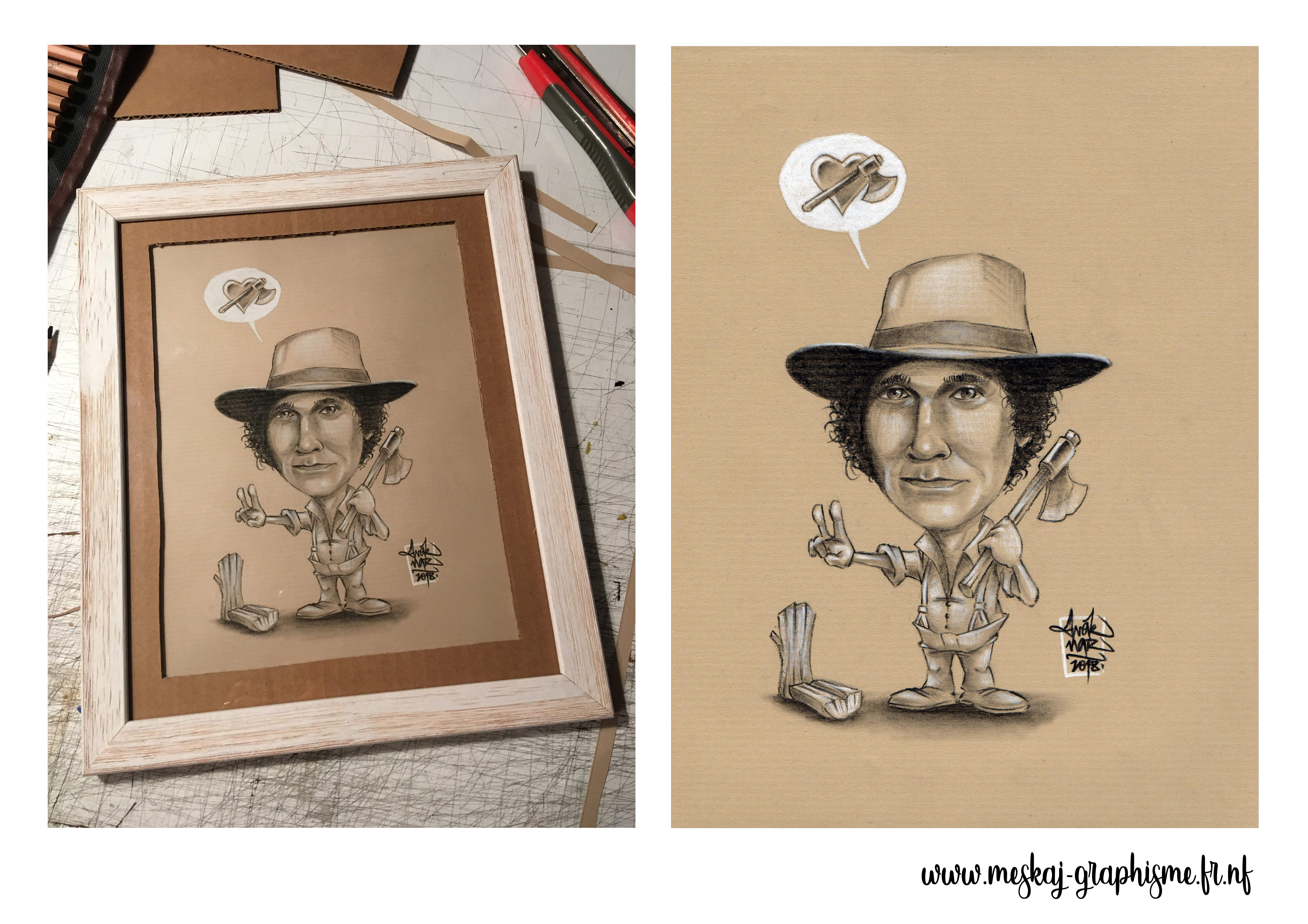 Charles Ingalls surprise Tasia
