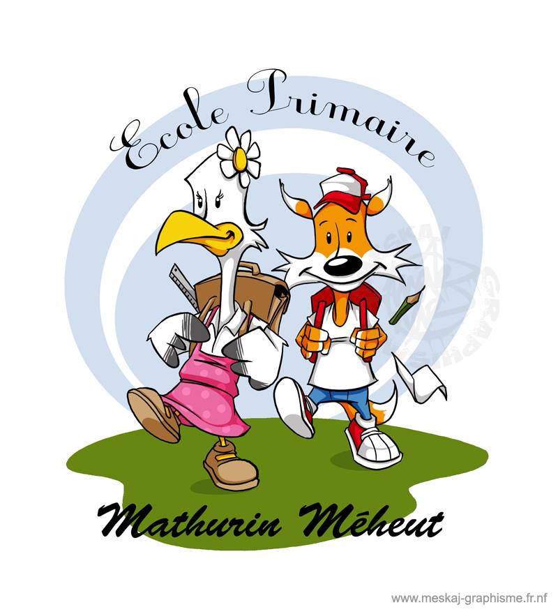 Logo Ecole Primaire Mathurin Meheut