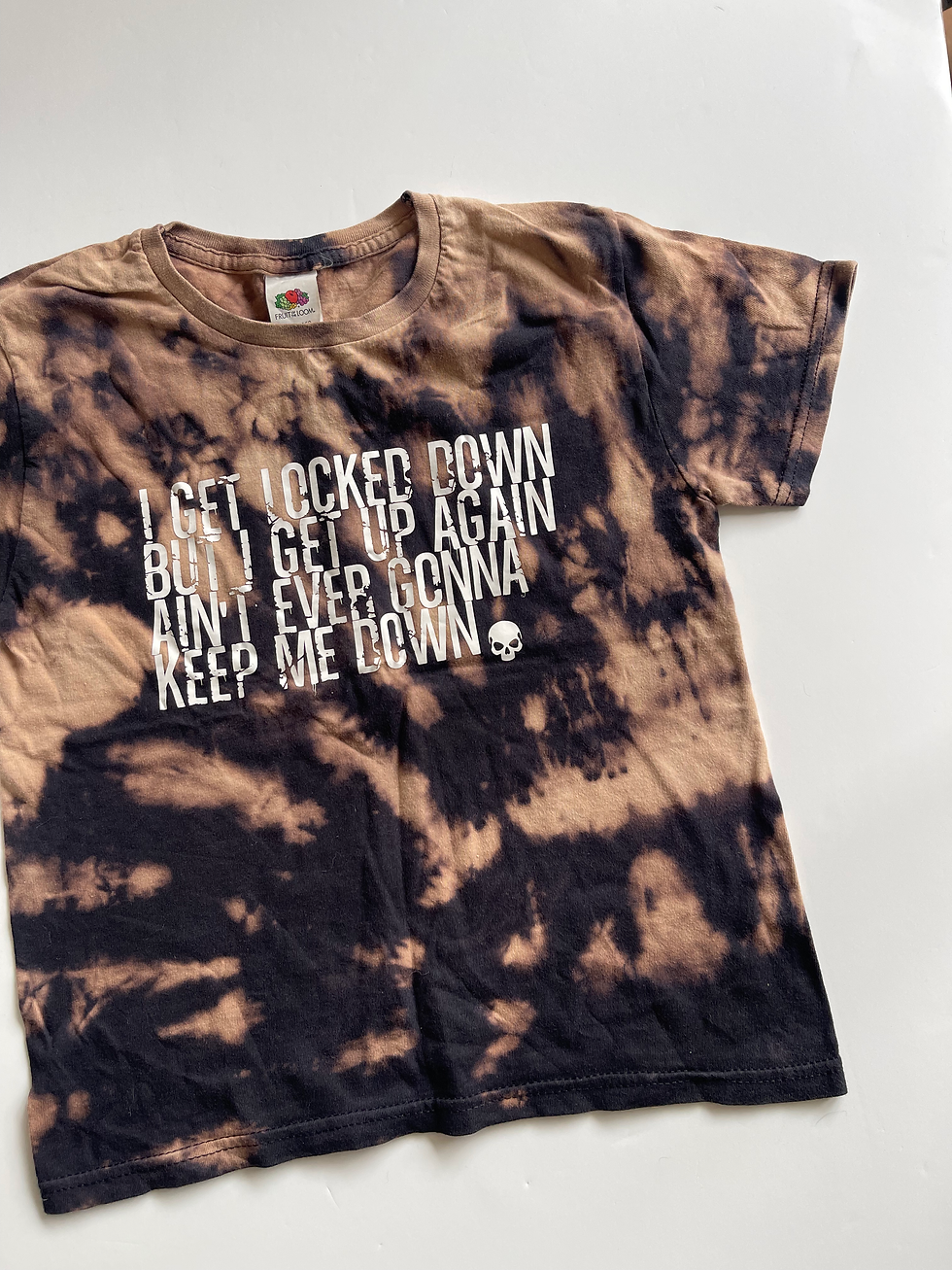 Thumbnail: Slogan Tie Dye Tee- Age 5 Years 