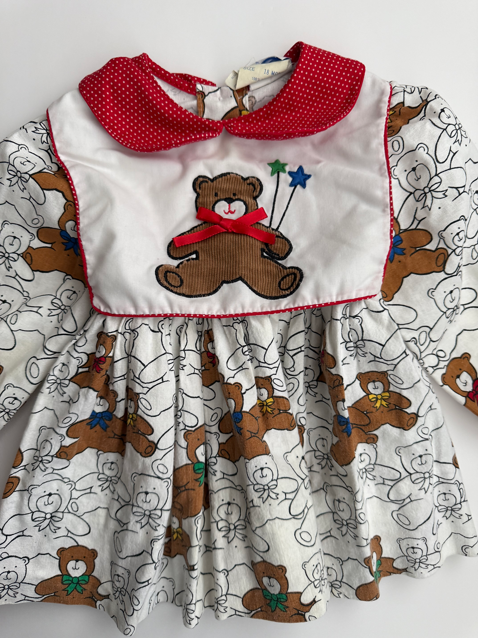 Thumbnail: Teddy Bear Dress- Age 18 Months 