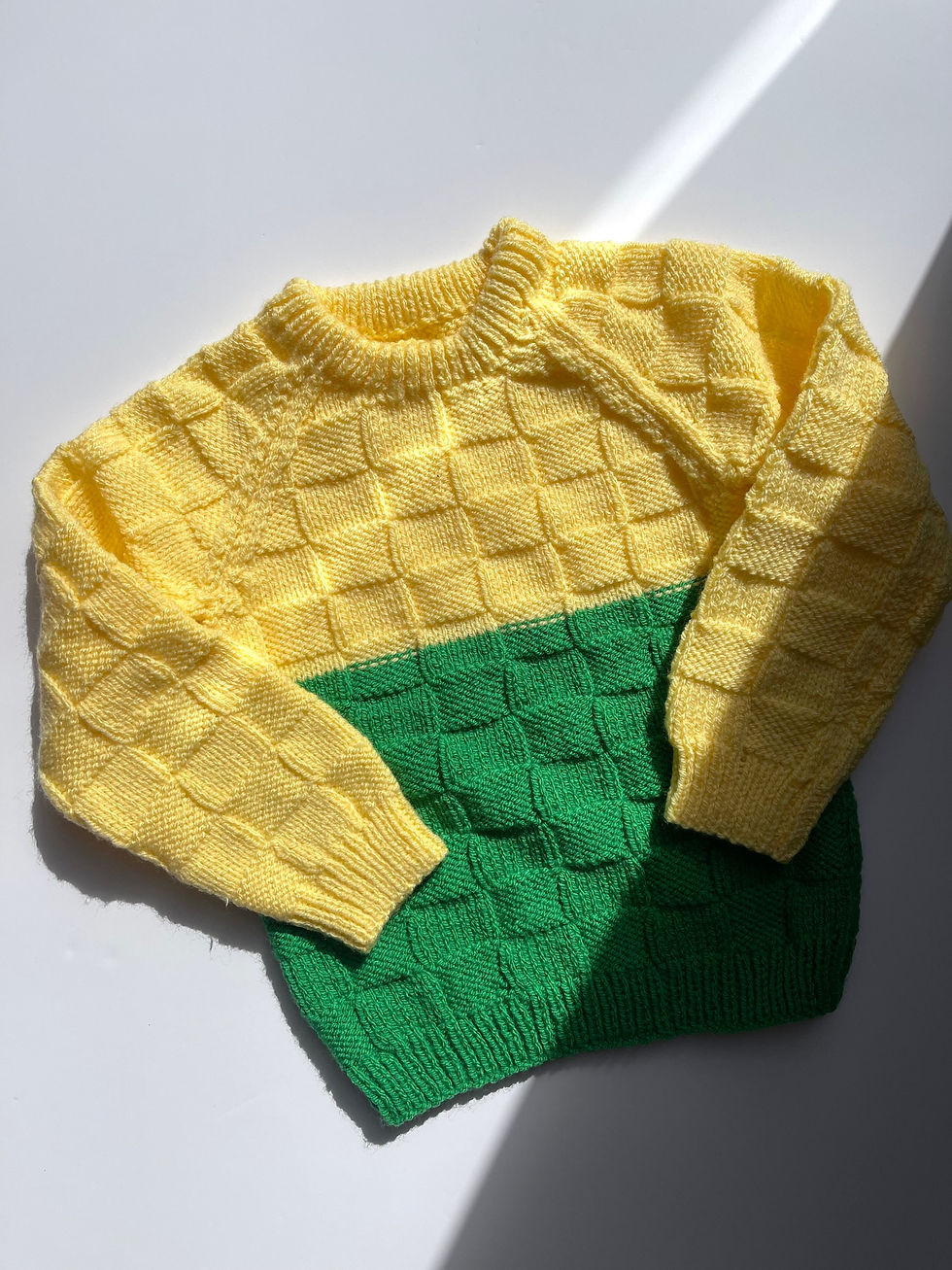 Thumbnail: Hand Knitted Jumper- Age 2-3 Years