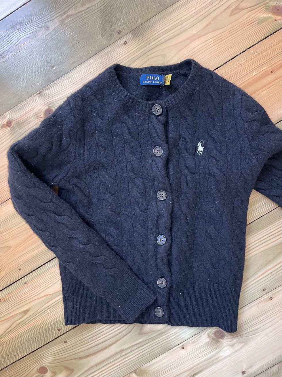 Thumbnail: Ralph Lauren wool/ Cashmere Cardigan- Age  7 Years