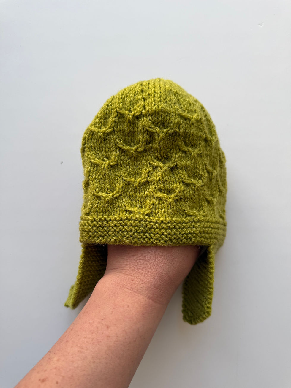 Thumbnail: Knitted Hat- Age Approx 3/6 Months 