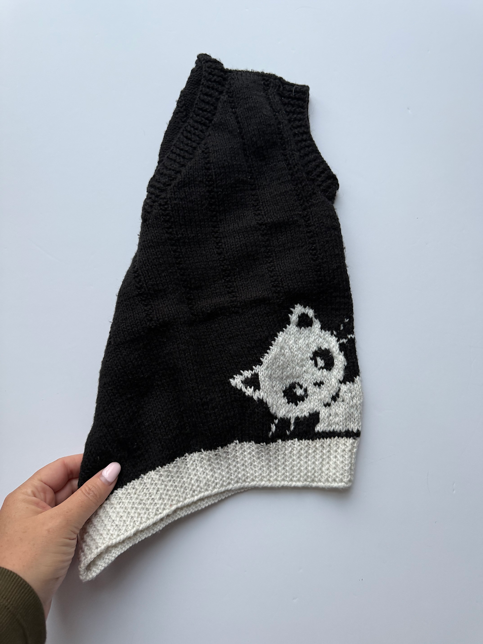 Thumbnail: Knitted Cat Vest - Age 3 Years