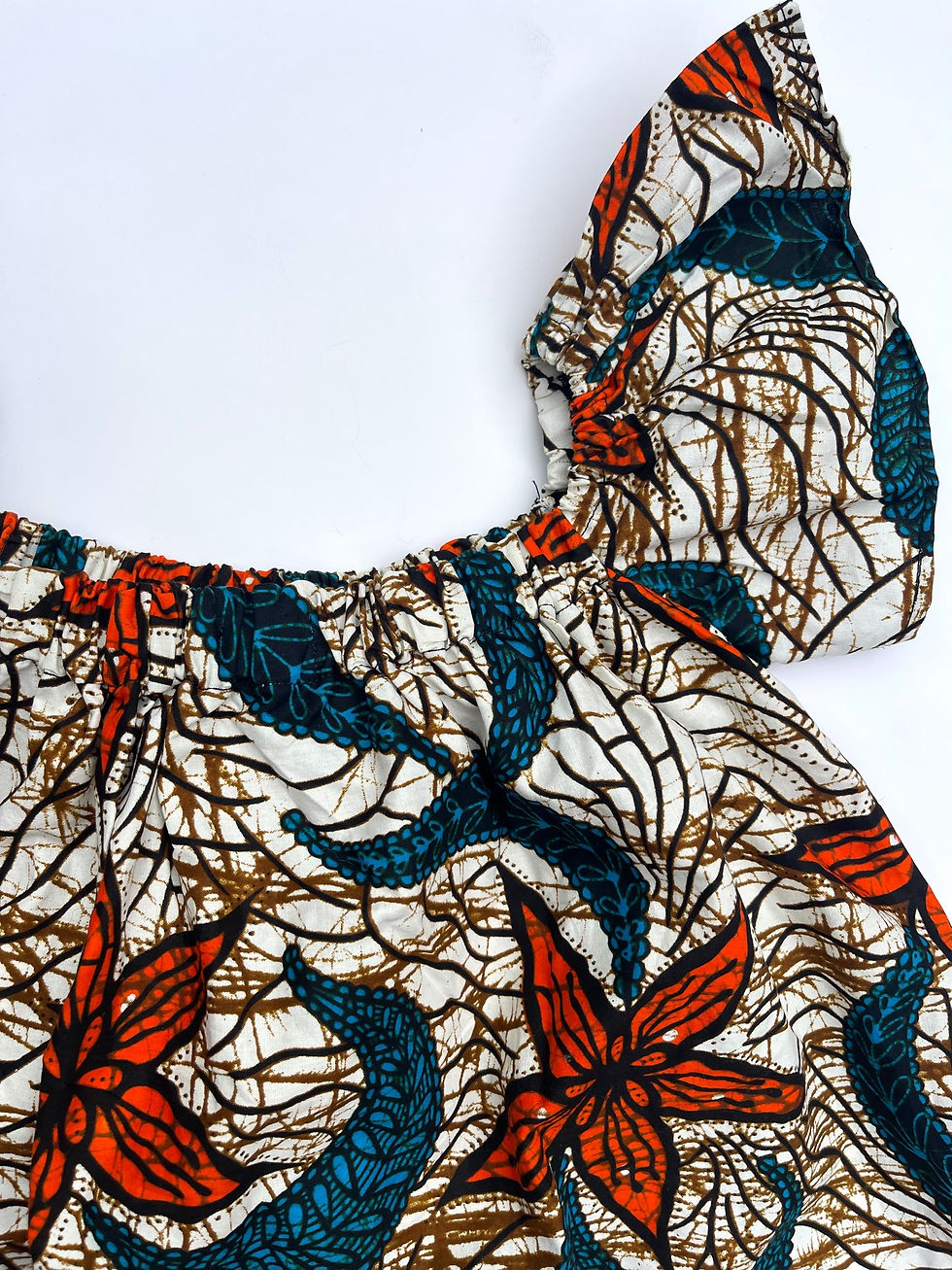 Thumbnail: Off- Shoulder Dress- Age 5 Years 