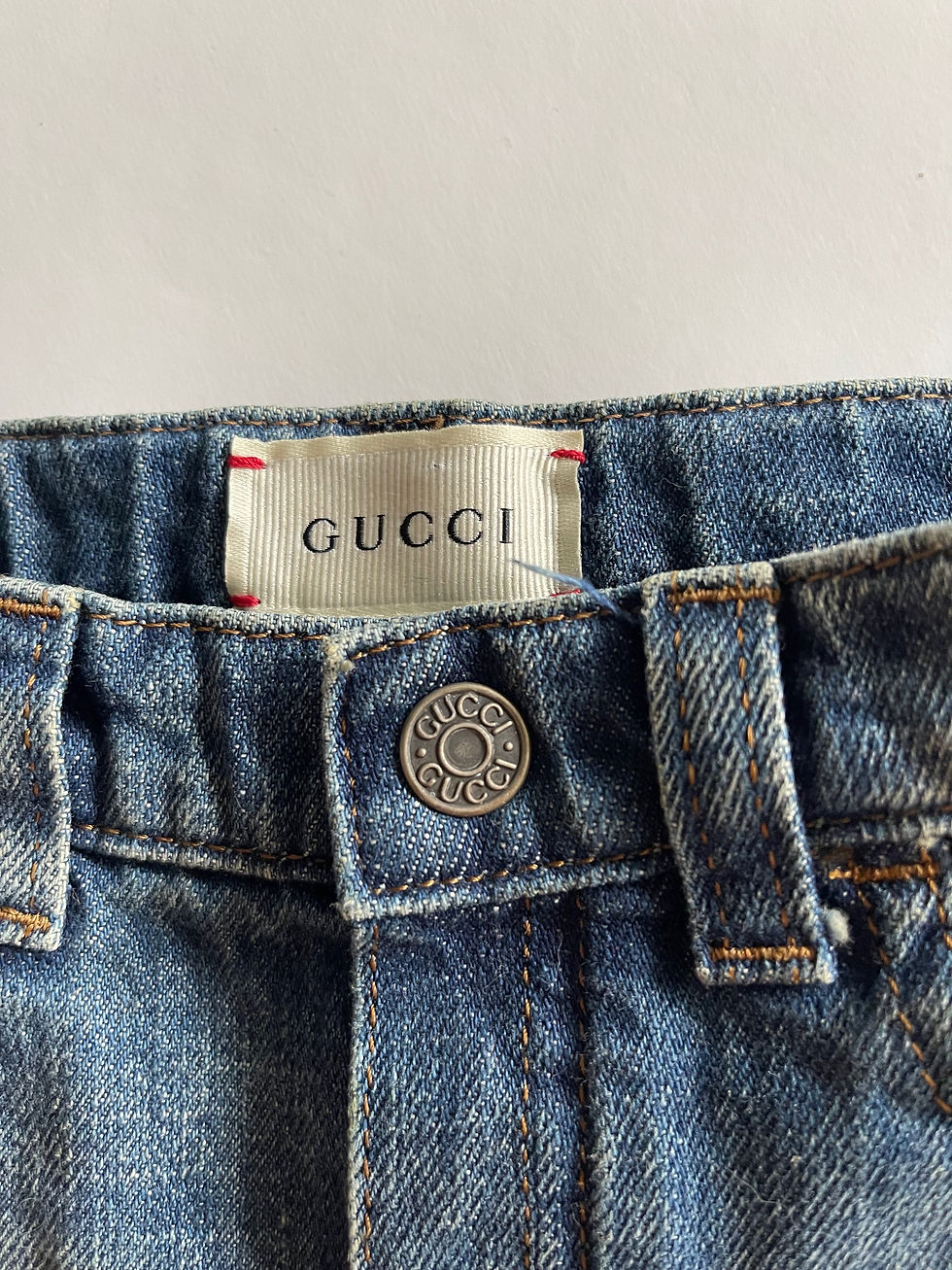 Thumbnail: Gucci Jeans- Age 6-9 Months 