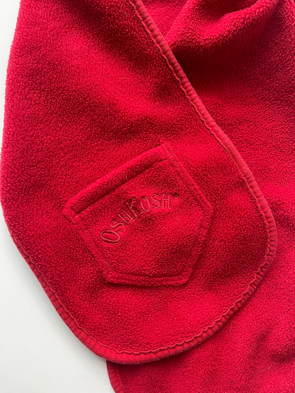 Thumbnail: Vintage Osh Kosh Fleeced Scarf