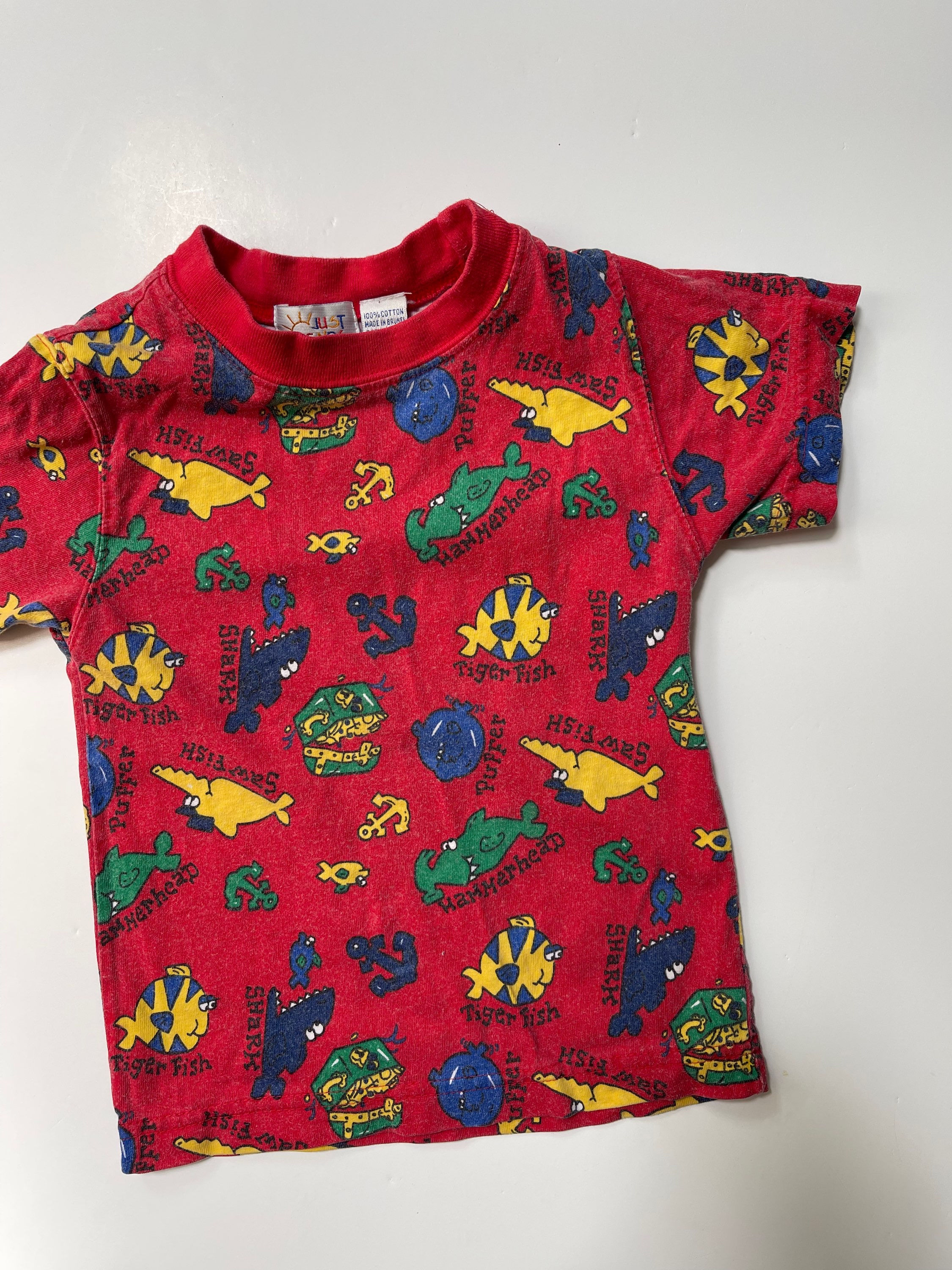 Vintage Fish Tee- Age 18-24 Months 