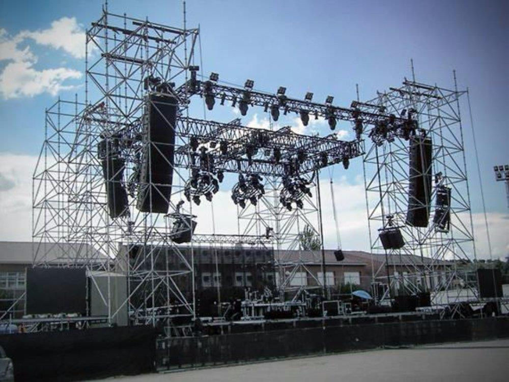 escenario para mega evento