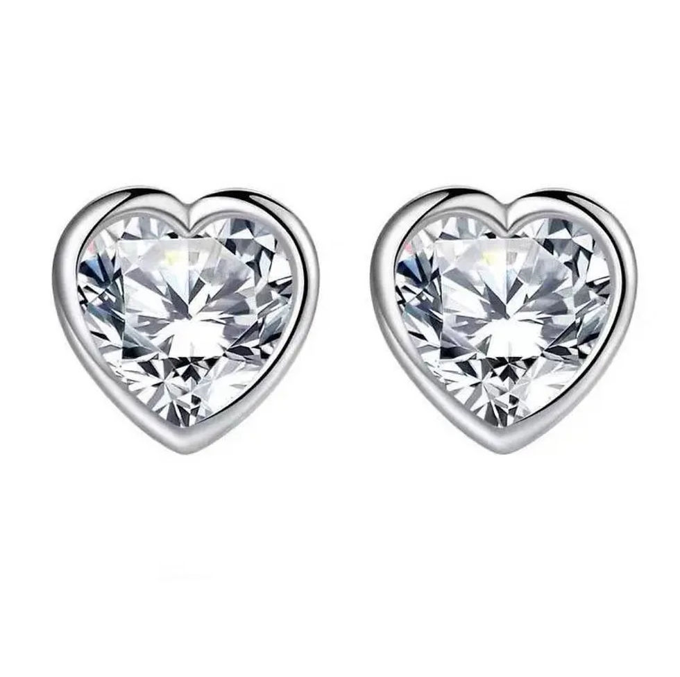 Thumbnail: Fashion heart earrings for women