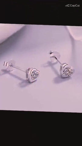 Thumbnail: Fashion heart earrings for women