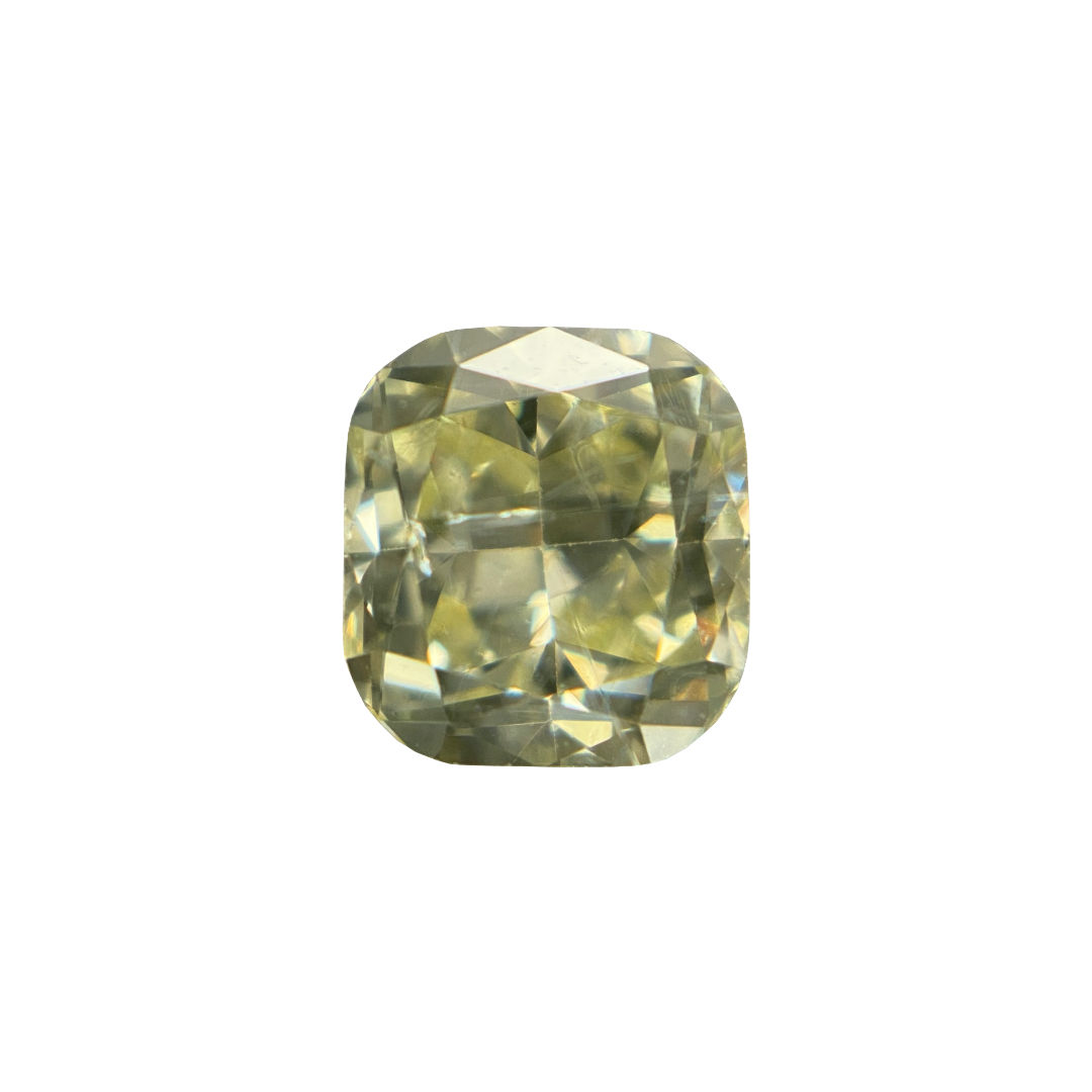 Natural Very Light Yellow Diamond 0.54 carat