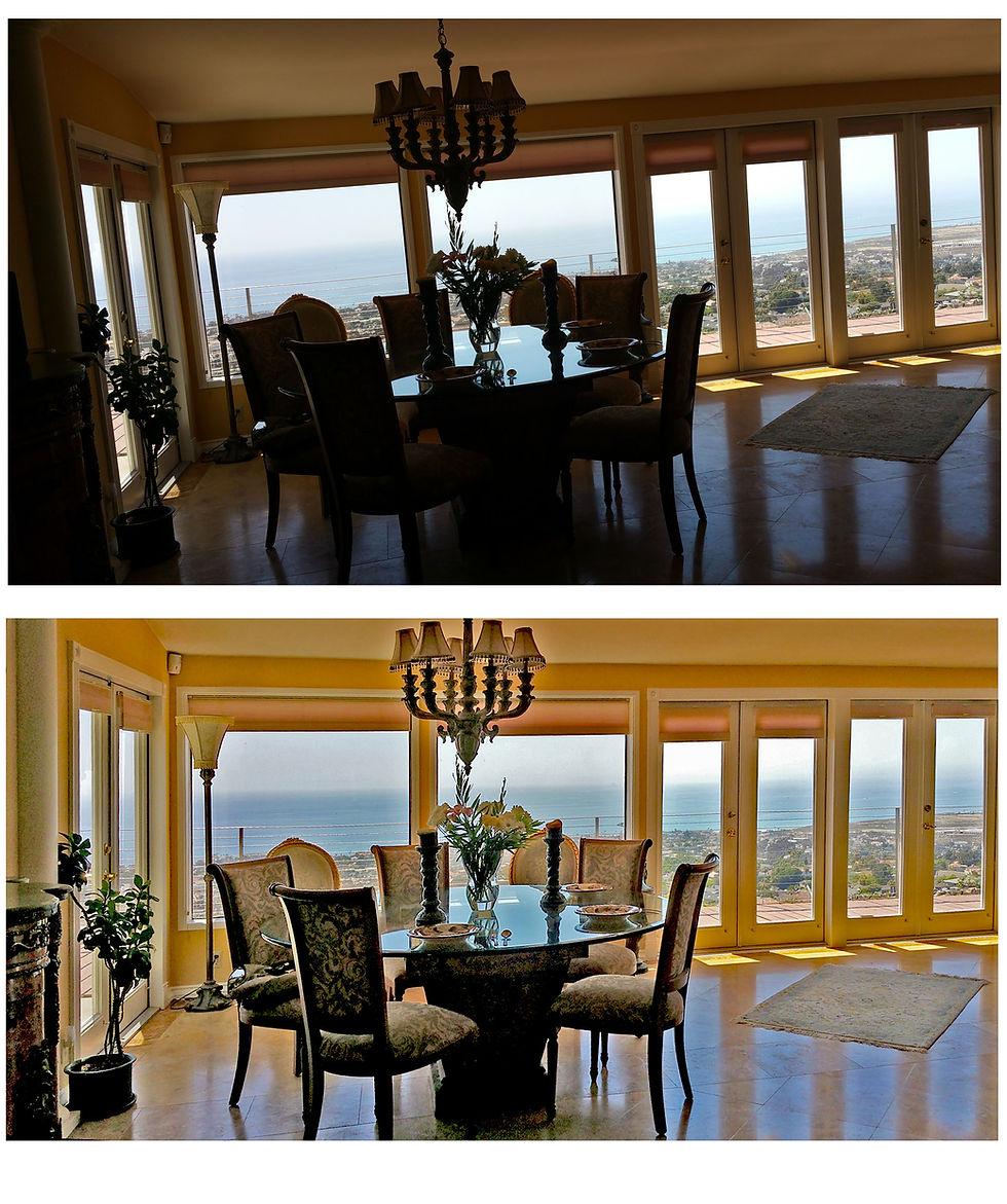 real estate photo editing