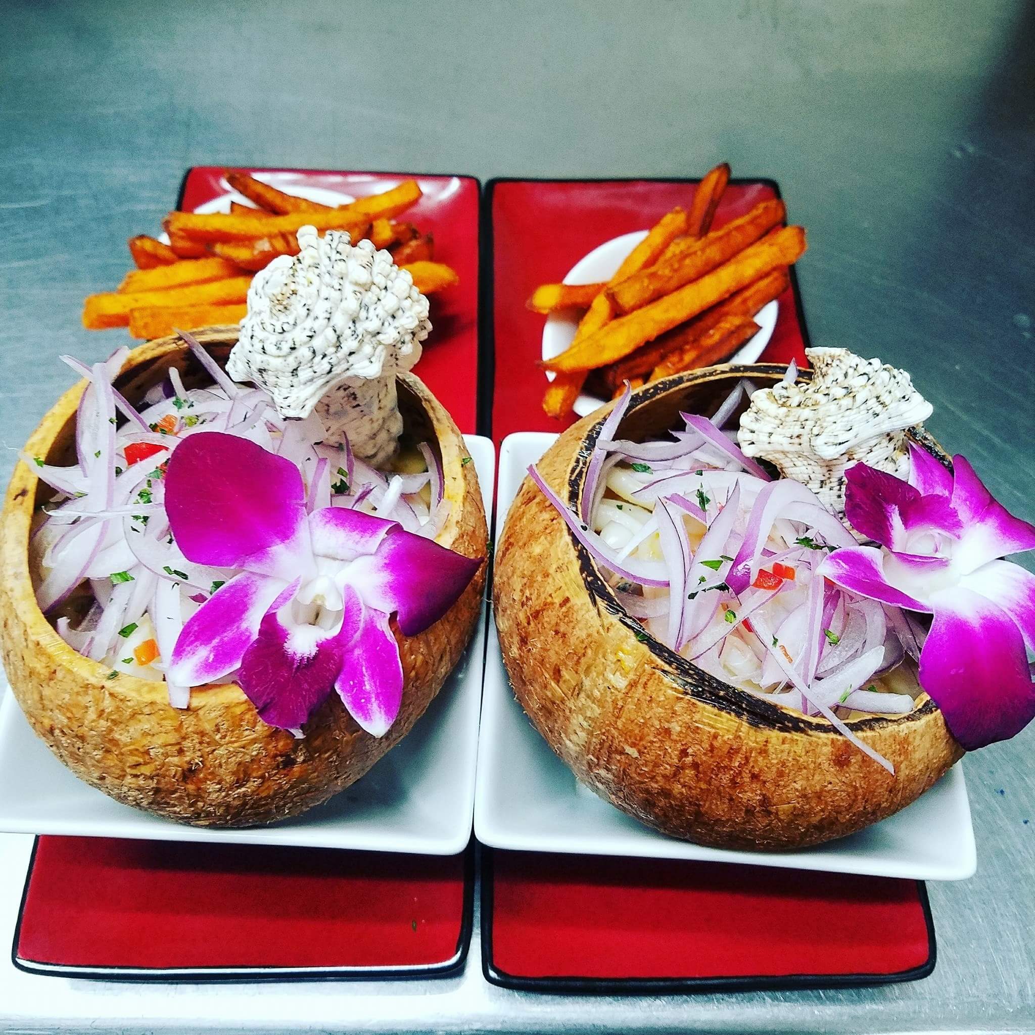 Arranged Food and Objects