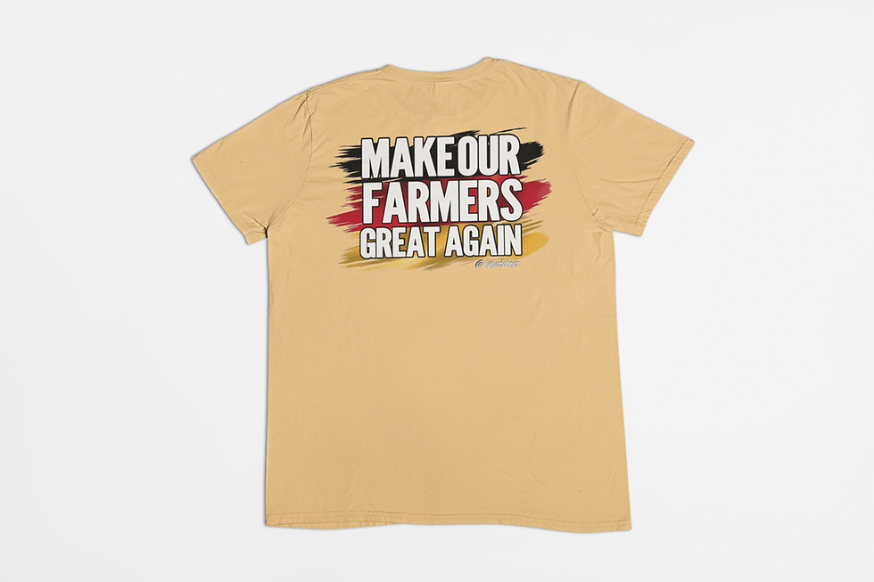 Miniaturbild: SuperLohner MAKE OUR FARMERS GREAT AGAIN Shirt mit front und Rückendruck