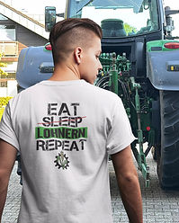 Eat Sleep Lohnern Repeat T-shirt