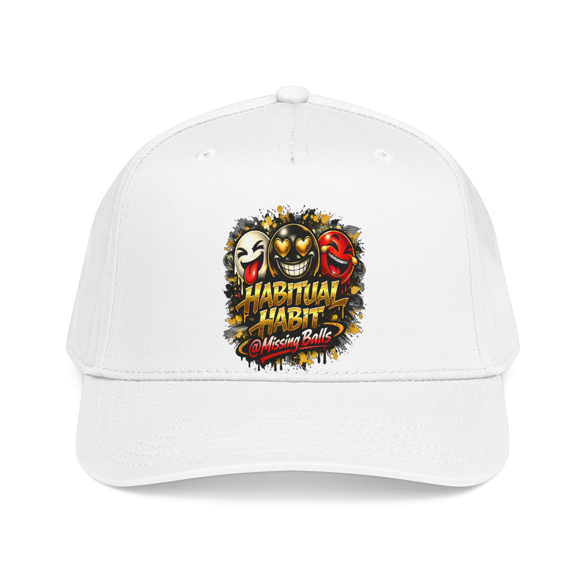 "Habitual Habit @Missing Balls" Cue Sport Cap - Pool Billiard Snooker