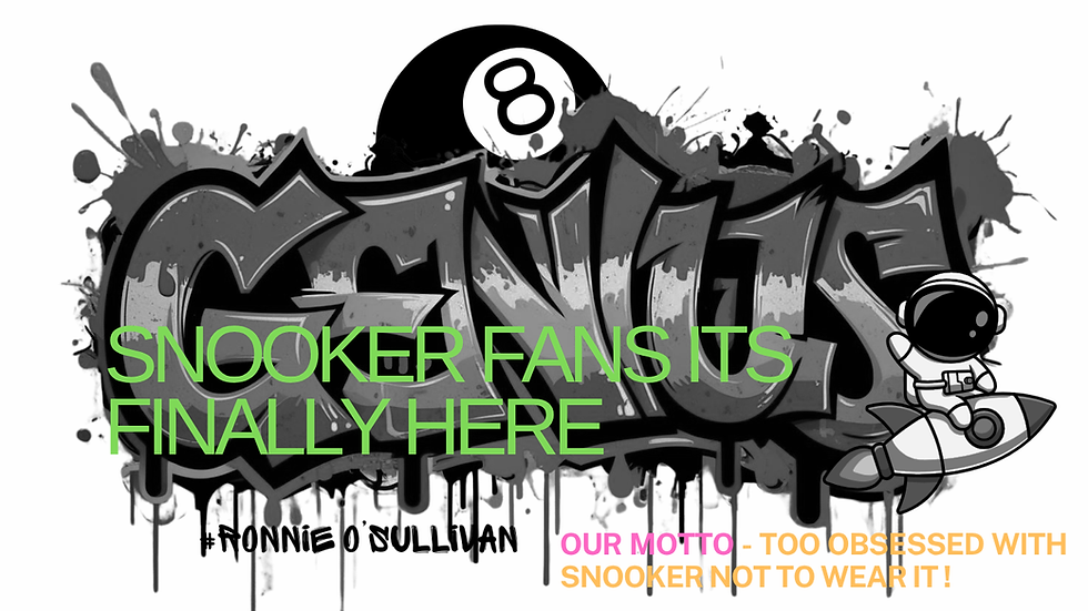 Artistic urban designs snooker clothing and gift ideas for all snooker fans