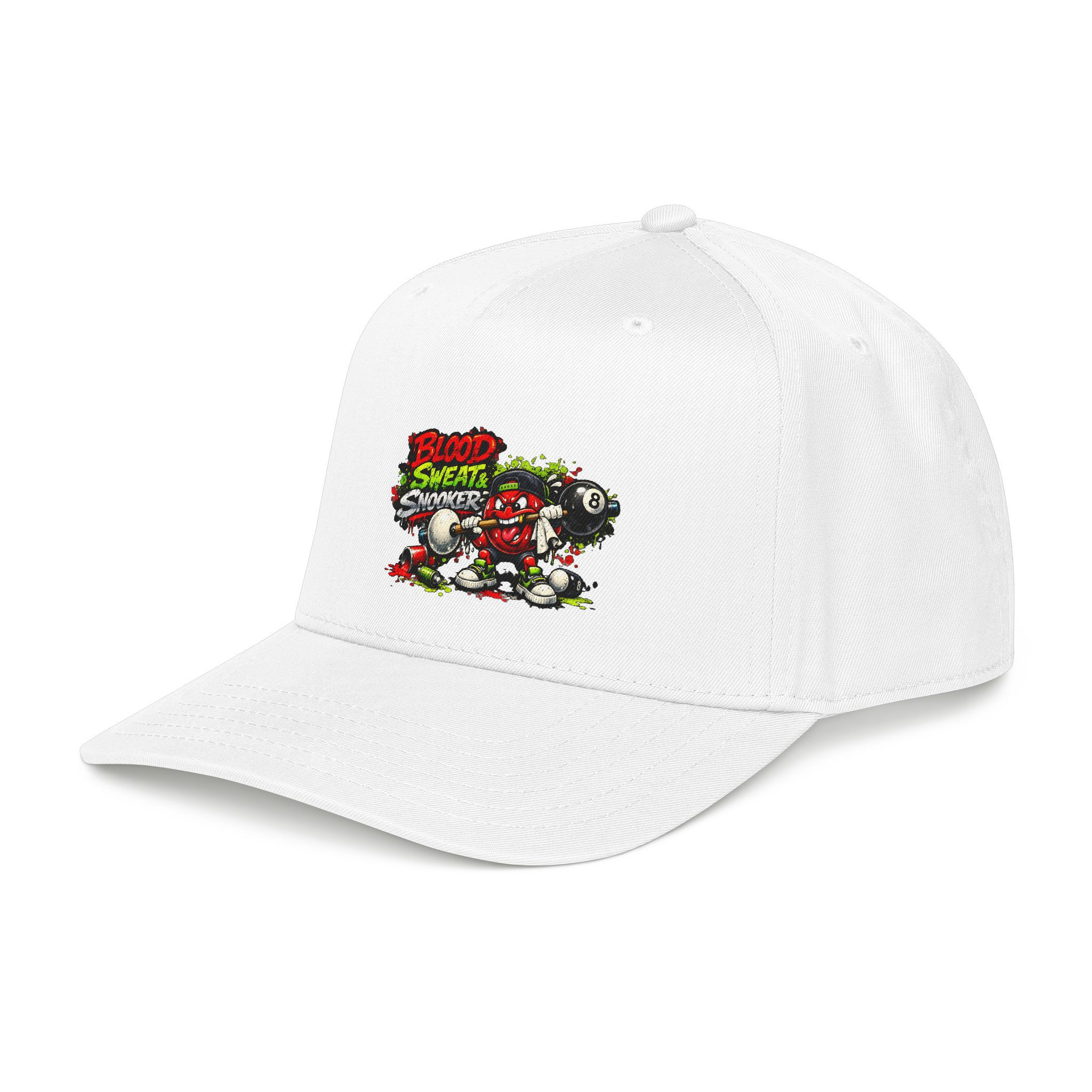 "Blood Sweat and Snooker" Cue Sport Cap - Pool Billiard Snooker