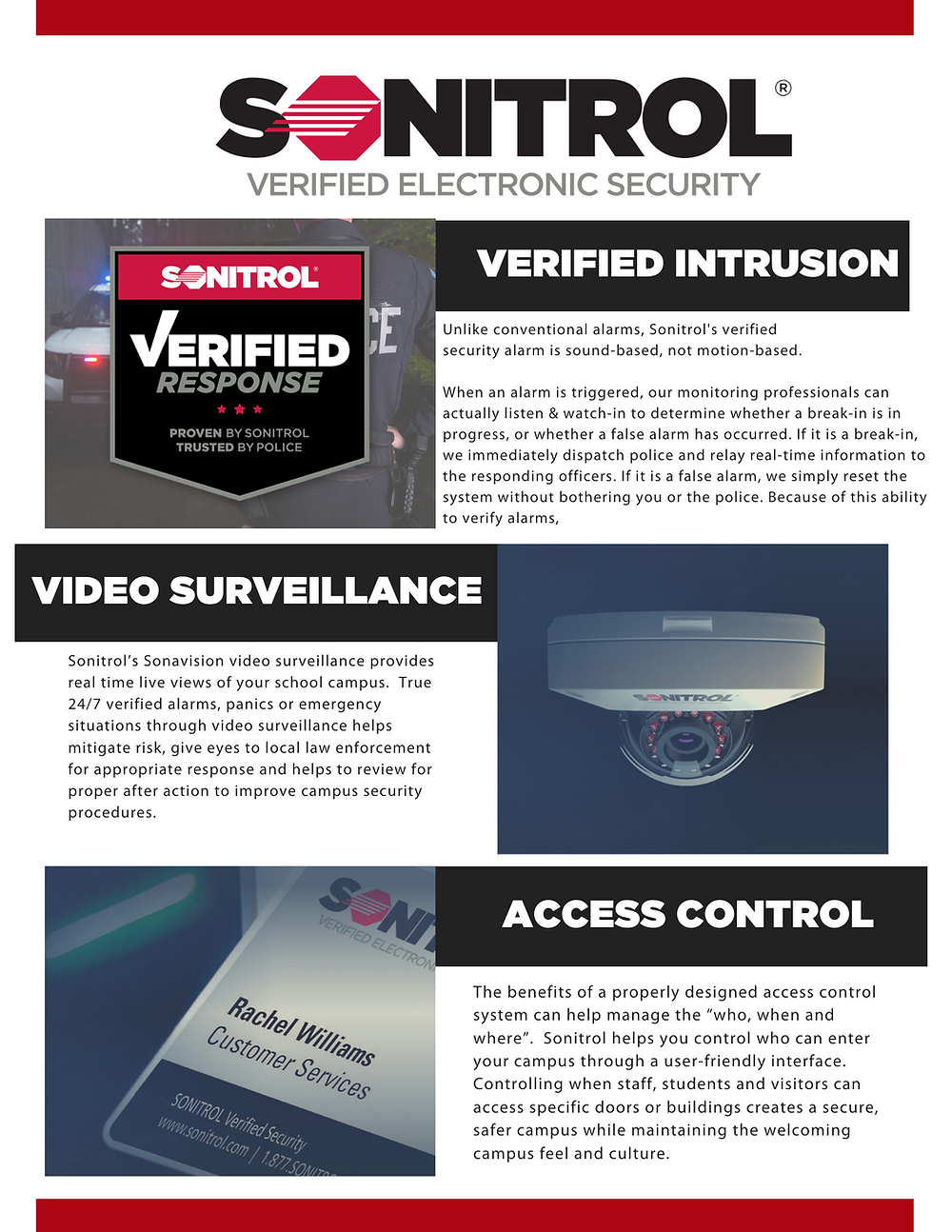 Sonitrol Alarm Panel Manual