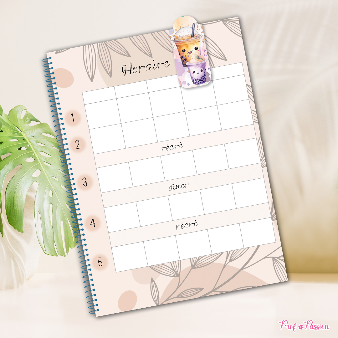 Signet magnétique Bubble tea