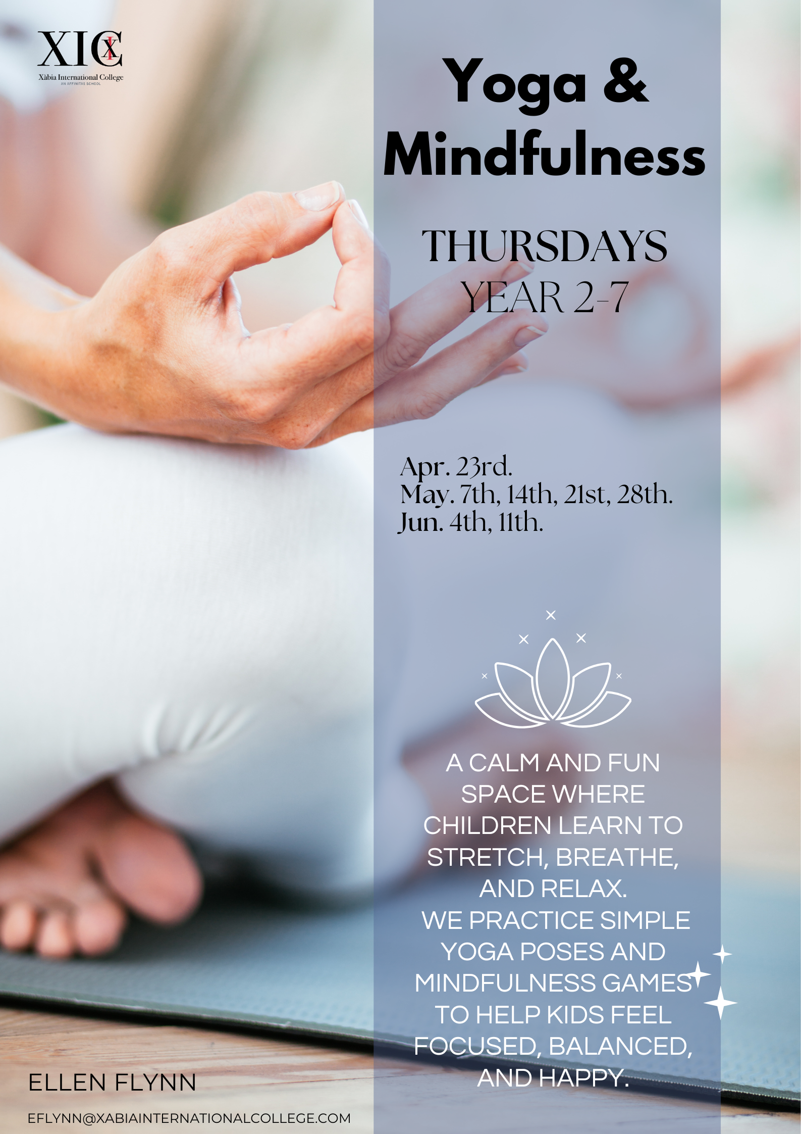 Yoga & Mindfulness Year 2-7